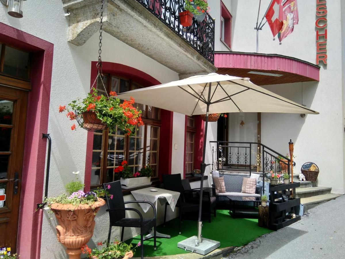 Hotel Restaurant Escher Leukerbad Eksteriør bilde