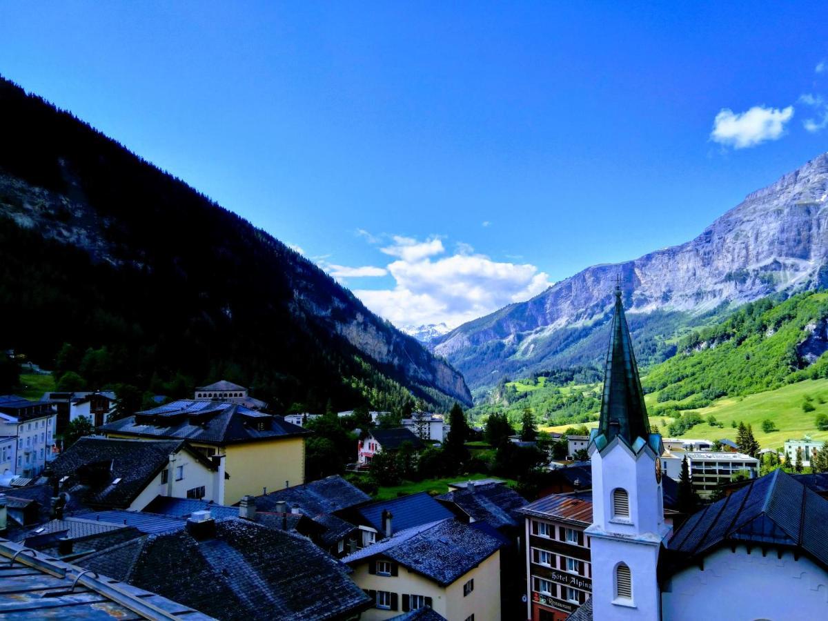 Hotel Restaurant Escher Leukerbad Eksteriør bilde