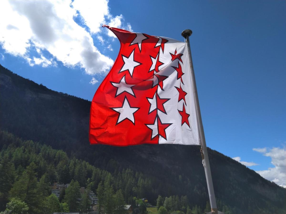 Hotel Restaurant Escher Leukerbad Eksteriør bilde