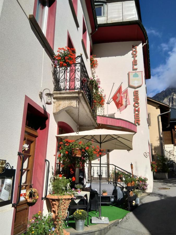 Hotel Restaurant Escher Leukerbad Eksteriør bilde