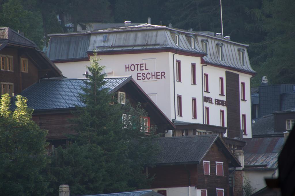 Hotel Restaurant Escher Leukerbad Eksteriør bilde