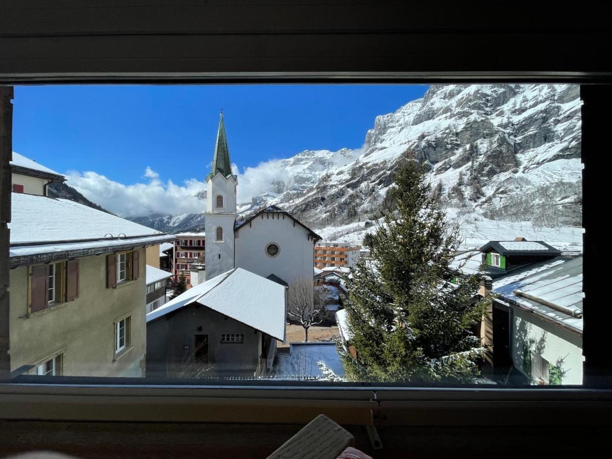 Hotel Restaurant Escher Leukerbad Eksteriør bilde