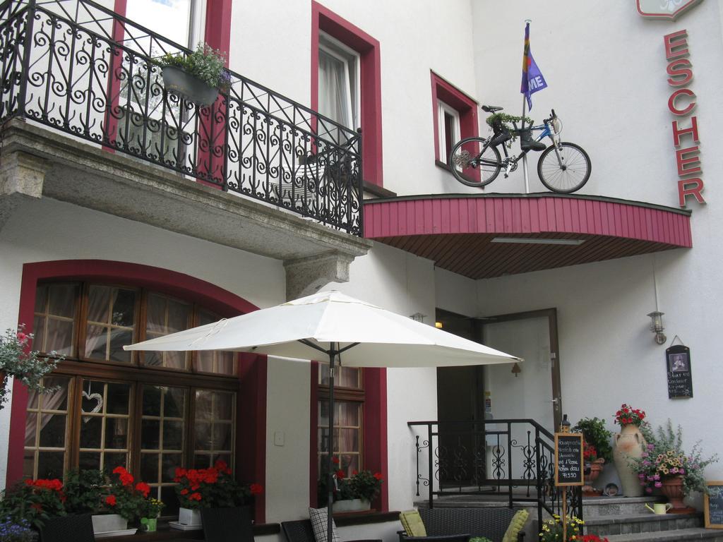 Hotel Restaurant Escher Leukerbad Eksteriør bilde