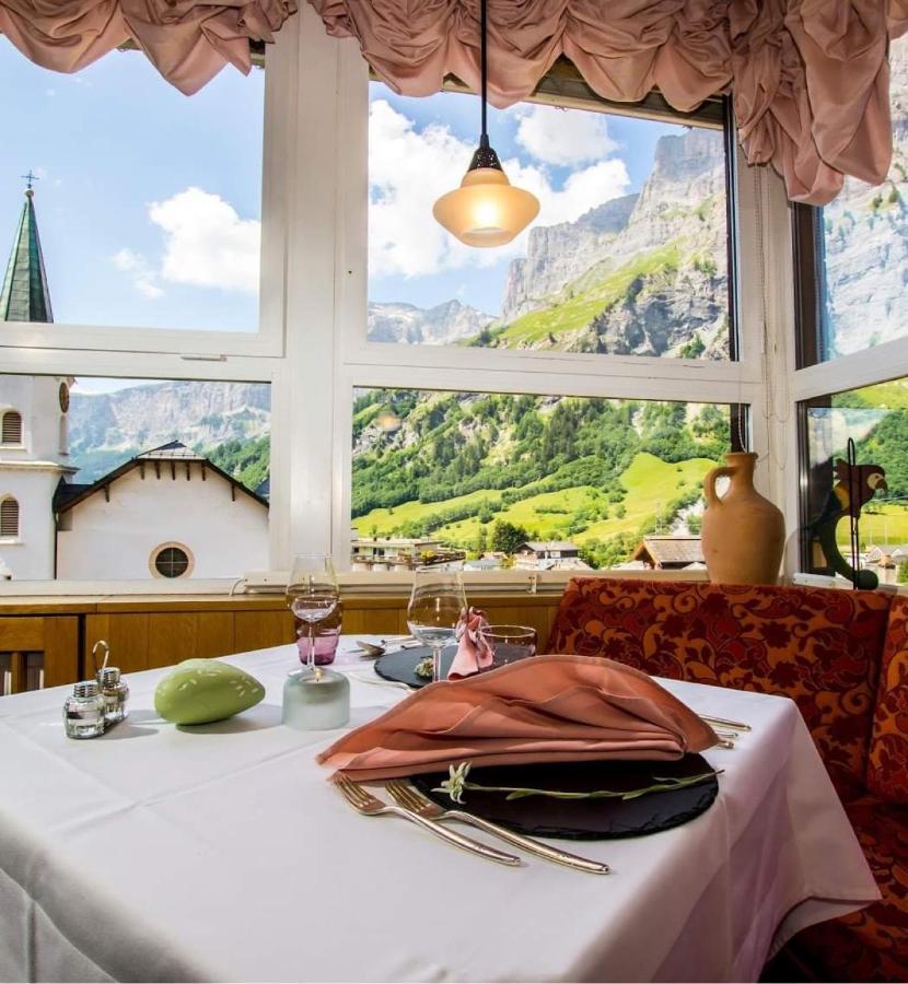 Hotel Restaurant Escher Leukerbad Eksteriør bilde