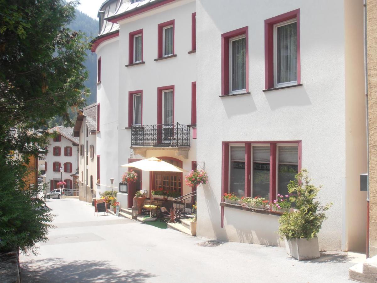 Hotel Restaurant Escher Leukerbad Eksteriør bilde